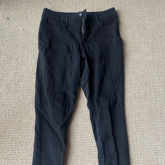 Black skinny jeans size 12 super high rise - Picture 1 of 4